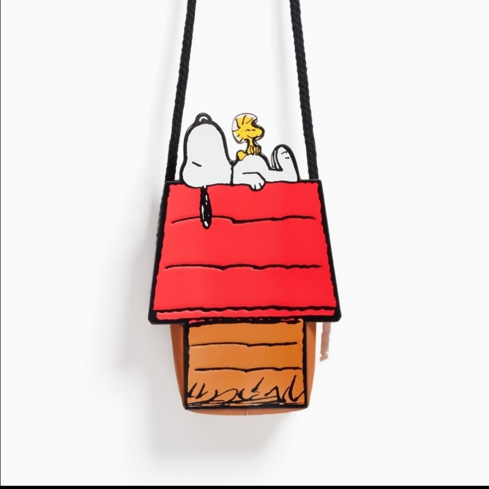 Zara Peanuts Snoopy crossbody bag